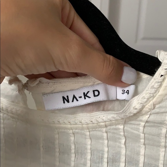 NAKD - Off White Blouse - Picture 3 of 4